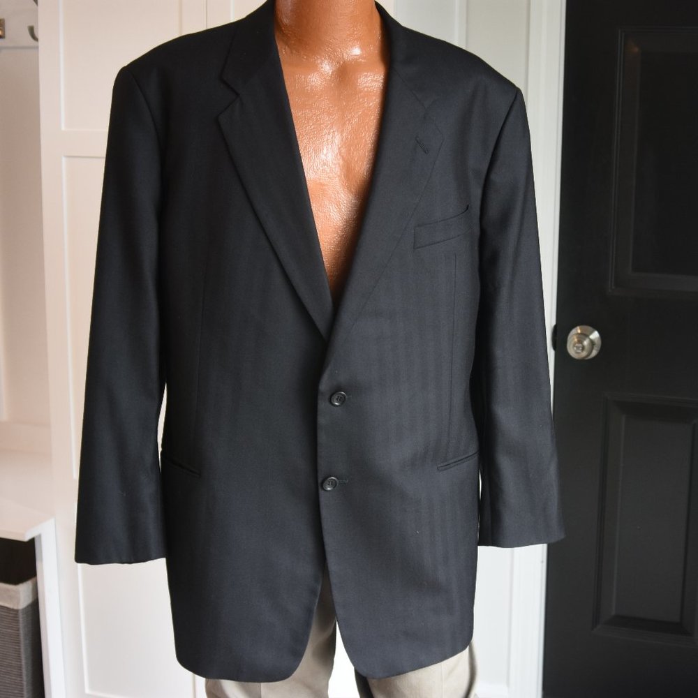 SOLD ON EBAY Armani Cashmere & Silk Sport Coat 48R - Picture 1 of 8